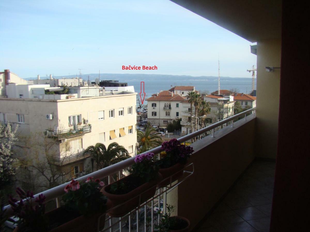Appartamento Bacvice Seaview Spalato Esterno foto