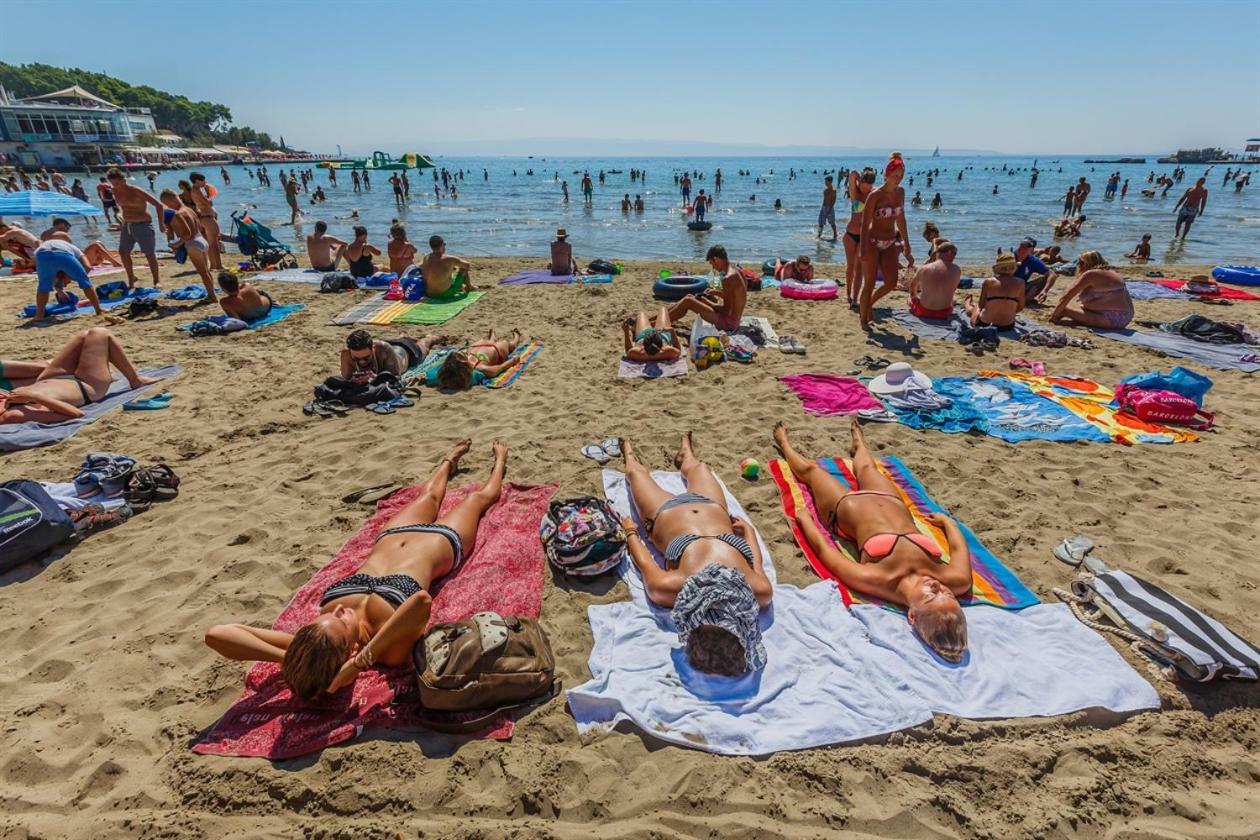 Appartamento Bacvice Seaview Spalato Esterno foto