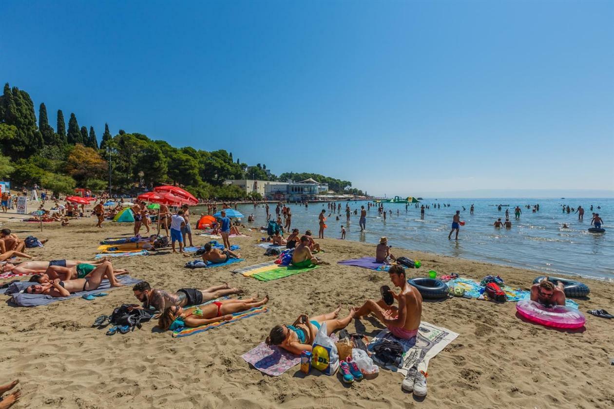 Appartamento Bacvice Seaview Spalato Esterno foto